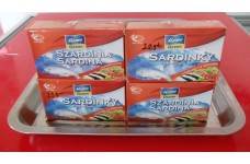 Szardinia halkonzerv paradicsomos 125g 